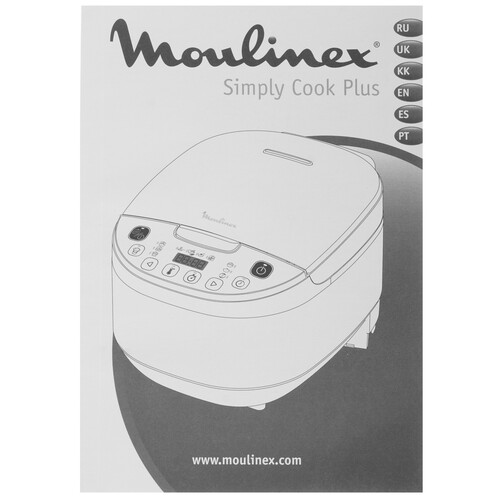 Купить Мультиварка Moulinex Simply cook MK622832 черный  5496110. Характеристики, отзывы и цены в Донецке