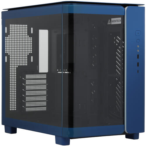 Купить Корпус MONTECH KING 95  синий  5431998. Характеристики, отзывы и цены в Донецке