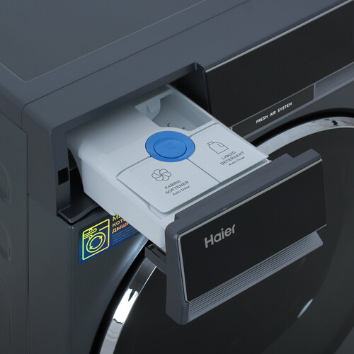 Купить Стиральная машина Haier HW120-BD14397SU1 серый  9259556. Характеристики, отзывы и цены в Донецке