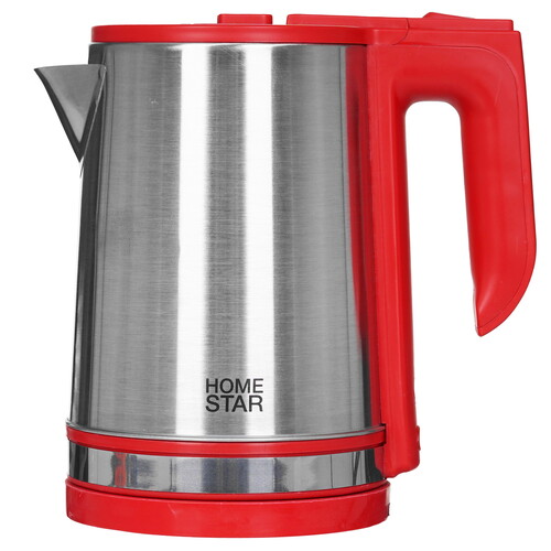 Купить Электрочайник Homestar HS-1039 красный  9062628. Характеристики, отзывы и цены в Донецке