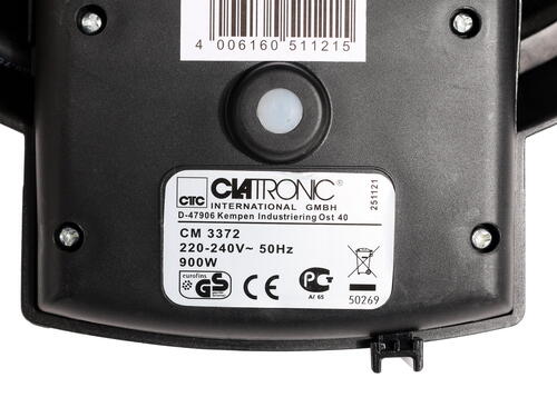 Купить Блинница настольная Clatronic CM 3372 черный  0148526. Характеристики, отзывы и цены в Донецке