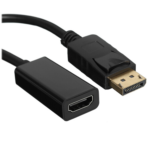 Купить Переходник однонаправленный Aceline DisplayPort - HDMI, 0.2 м  9084909. Характеристики, отзывы и цены в Донецке