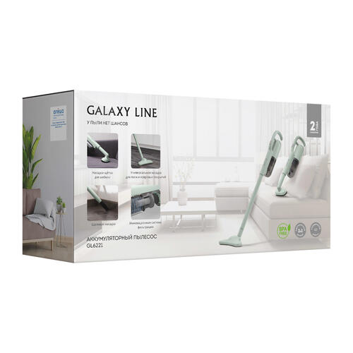 Купить Пылесос  вертикальный  Galaxy LINE GL 6221  зеленый  9061376. Характеристики, отзывы и цены в Донецке