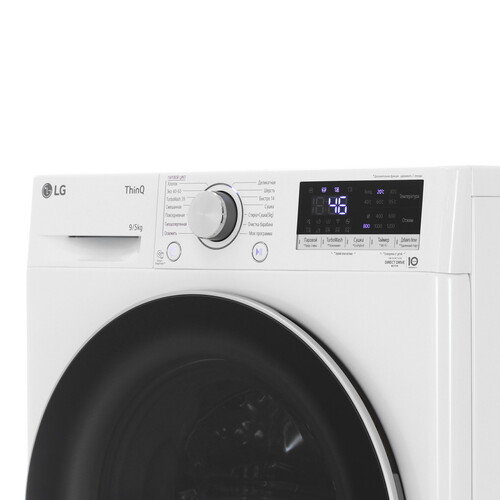 Купить Стирально-сушильная машина LG F2V7FR1W белый  5494505. Характеристики, отзывы и цены в Донецке