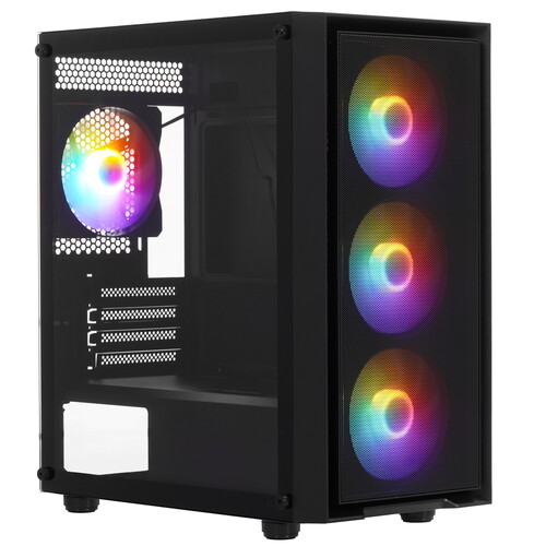 Купить Корпус Accord M203 [ACC-M203] черный  9210919. Характеристики, отзывы и цены в Донецке