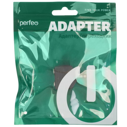 Купить Адаптер   Perfeo jack 3.5 мм - jack 3.5 мм х2 шт. черный  5620274. Характеристики, отзывы и цены в Донецке