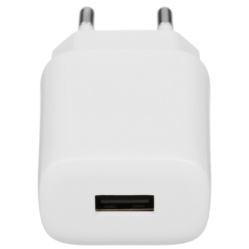 Купить Сетевое зарядное устройство Hoco C134A Solid белый  5459355. Характеристики, отзывы и цены в Донецке