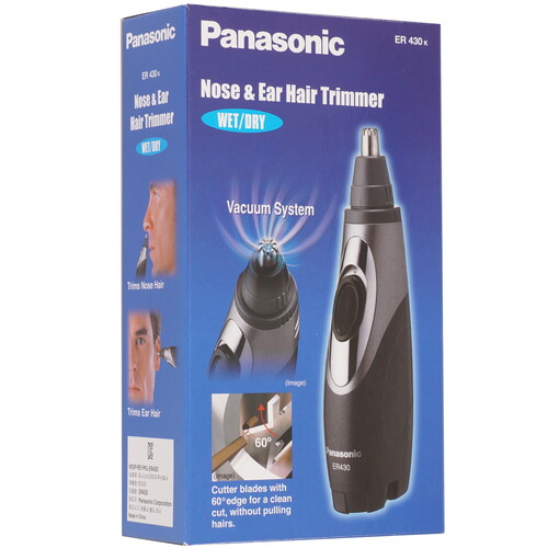 Купить Триммер Panasonic ER-430-K451 черный/серебристый  9221210. Характеристики, отзывы и цены в Донецке