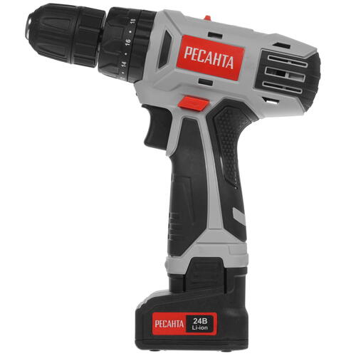 Купить Дрель-шуруповерт Ресанта ДА-24-2ЛК-У  8160173. Характеристики, отзывы и цены в Донецке