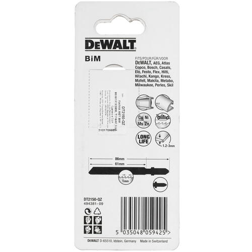 Купить Пилки для лобзика DeWalt DT2150  5303385. Характеристики, отзывы и цены в Донецке