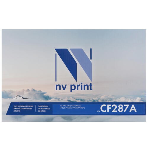Купить Картридж лазерный NV Print NV-CF287A черный, с чипом  1290844. Характеристики, отзывы и цены в Донецке