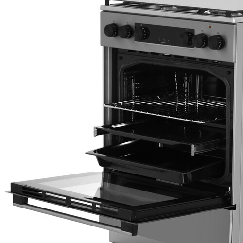 Купить Комбинированная плита Gorenje GKS6C72XF серебристый  9179725. Характеристики, отзывы и цены в Донецке