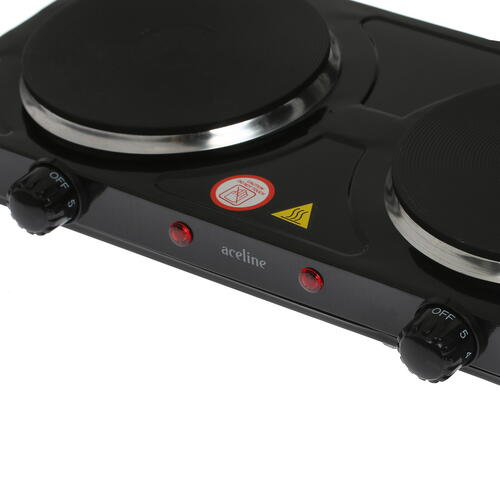 Купить Плита компактная электрическая Aceline CP-020b черный  5035203. Характеристики, отзывы и цены в Донецке