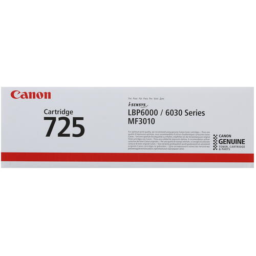 Купить Картридж лазерный Canon 725 черный  4758940. Характеристики, отзывы и цены в Донецке