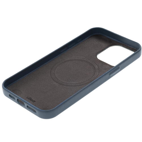 Купить Накладка  uBear Capital Leather Case для Apple iPhone 15 Pro Max синий  5460661. Характеристики, отзывы и цены в Донецке