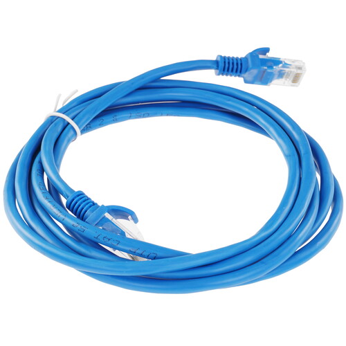 Купить Патч-корд ExeGate UTP-RJ45-RJ45-5e-2M-BL  8188448. Характеристики, отзывы и цены в Донецке