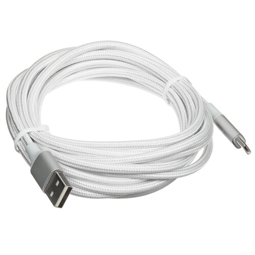 Купить Кабель круглый Ugreen USB Type-C - USB 2.0 Type-A серебристый 3 м  9983455. Характеристики, отзывы и цены в Донецке