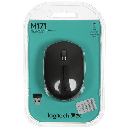 Купить Мышь беспроводная Logitech M171  5464551. Характеристики, отзывы и цены в Донецке