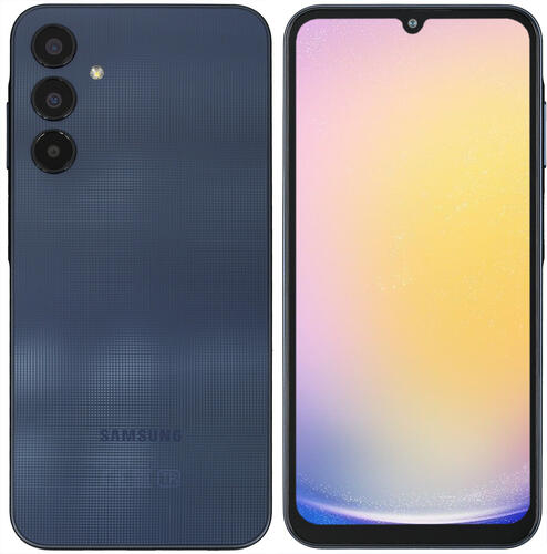 Купить 6.5" Смартфон Samsung Galaxy A25 128 ГБ синий  9060795. Характеристики, отзывы и цены в Донецке