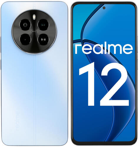 Купить 6.67" Смартфон realme 12 4G 512 ГБ голубой  5464577. Характеристики, отзывы и цены в Донецке