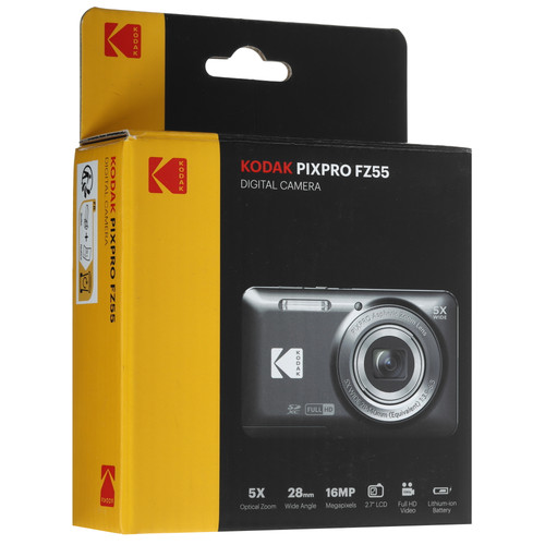 Купить Компактный фотоаппарат KODAK FZ55 черный  5619457. Характеристики, отзывы и цены в Донецке
