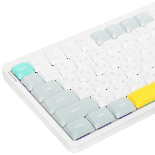 Купить Клавиатура проводная + беспроводная Nuphy AIR75v2 [AIR75v2-IW-1]  5449726. Характеристики, отзывы и цены в Донецке