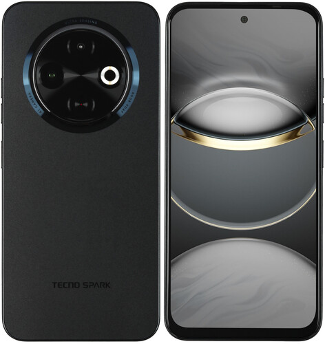 Купить 6.67" Смартфон Tecno SPARK 30C 256 ГБ черный  5482693. Характеристики, отзывы и цены в Донецке