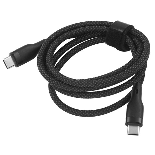 Купить Кабель круглый ACEFAST USB Type-C - USB Type-C черный 1.2 м  9191082. Характеристики, отзывы и цены в Донецке