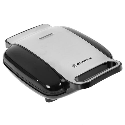 Купить Вафельница BRAYER BR 2301 серебристый  5346886. Характеристики, отзывы и цены в Донецке
