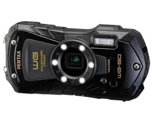 Купить Компактный фотоаппарат PENTAX WG-90 черный  5667774. Характеристики, отзывы и цены в Донецке