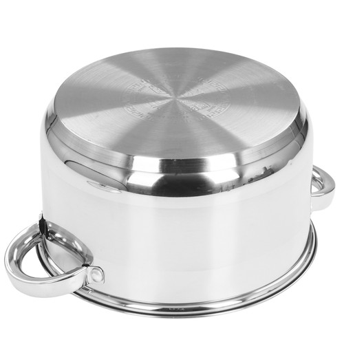 Купить Кастрюля Rashel Берта R-4700х 4.7 л 22 см серебристый  9320900. Характеристики, отзывы и цены в Донецке