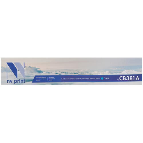 Купить Картридж лазерный NV Print CB381A голубой  7939769. Характеристики, отзывы и цены в Донецке