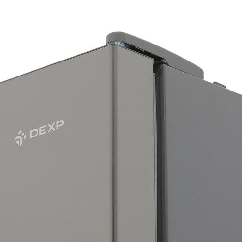 Купить Холодильник с морозильником   DEXP T4-35AMG серебристый  5098046. Характеристики, отзывы и цены в Донецке