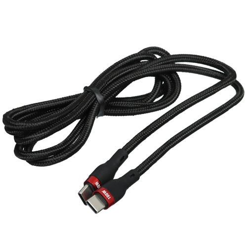 Купить Кабель круглый PERO USB Type-C - USB Type-C черный 1.5 м  9918435. Характеристики, отзывы и цены в Донецке