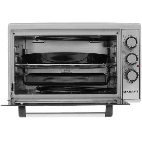 Купить Мини-печь Kraft KF-MO 3801 GR серый  8122015. Характеристики, отзывы и цены в Донецке