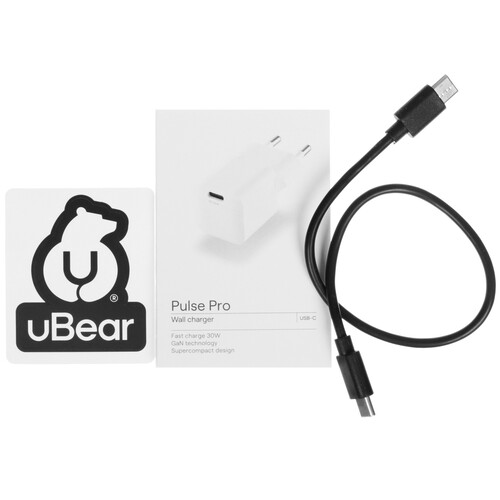 Купить Портативный аккумулятор uBear Flow 10000 черный  5466087. Характеристики, отзывы и цены в Донецке