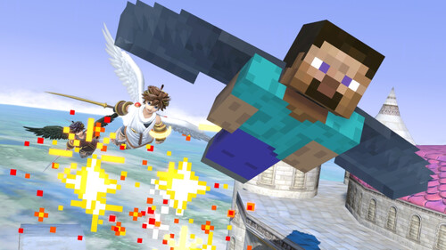 Купить Дополнение для игры Super Smash Bros. Ultimate – Steve & Alex (Switch)  4836990. Характеристики, отзывы и цены в Донецке