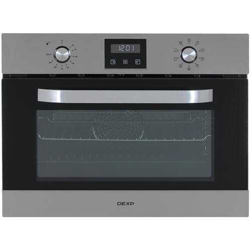 Купить Электрический духовой шкаф DEXP 1YLO60CDS серебристый  9047523. Характеристики, отзывы и цены в Донецке