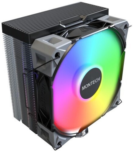 Купить Кулер для процессора Montech NX400 ARGB [NX400ARGBBK]  5620750. Характеристики, отзывы и цены в Донецке