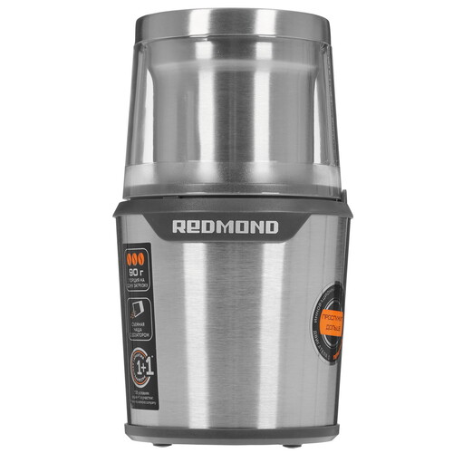 Купить Кофемолка электрическая Redmond RCG-M1607 серебристый  1361929. Характеристики, отзывы и цены в Донецке