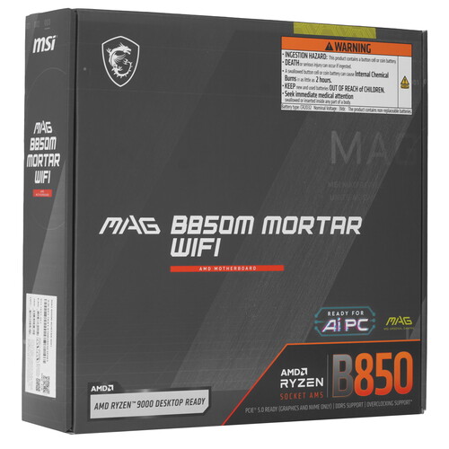 Купить Материнская плата MSI MAG B850M MORTAR WIFI  5623522. Характеристики, отзывы и цены в Донецке