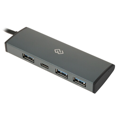 Купить USB-разветвитель Digma HUB-3U3.0С-UC-G  8130644. Характеристики, отзывы и цены в Донецке
