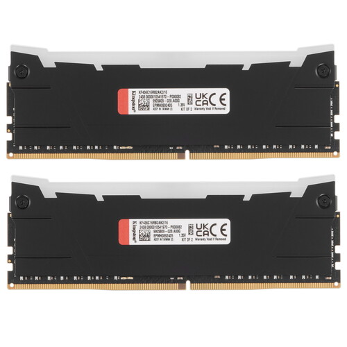 Купить Оперативная память Kingston FURY Renegade RGB [KF436C16RB2AK2/16] 16 ГБ  5494052. Характеристики, отзывы и цены в Донецке