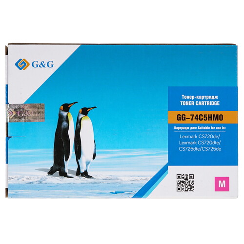 Купить Картридж лазерный G&G GG-74C5HM0 пурпурный  9146344. Характеристики, отзывы и цены в Донецке