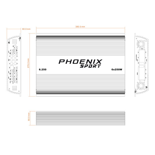 Купить Усилитель DL Audio Phoenix Sport 6.250  9285889. Характеристики, отзывы и цены в Донецке