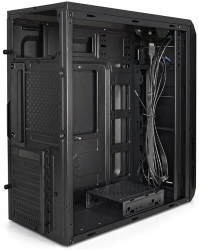 Купить Корпус ExeGate XP-334UC [EX287365RUS] черный  5355252. Характеристики, отзывы и цены в Донецке