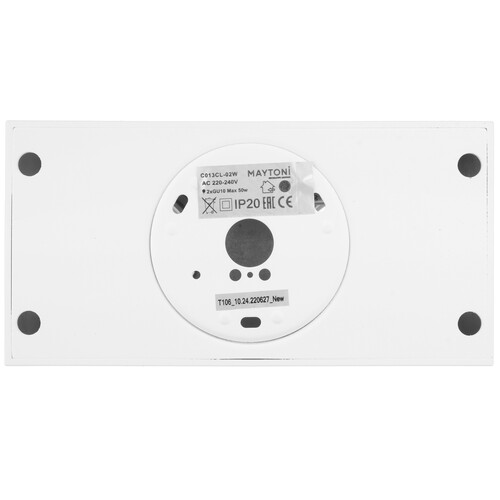 Купить Светильник потолочный Technical C013CL-02W белый/белый  9143190. Характеристики, отзывы и цены в Донецке