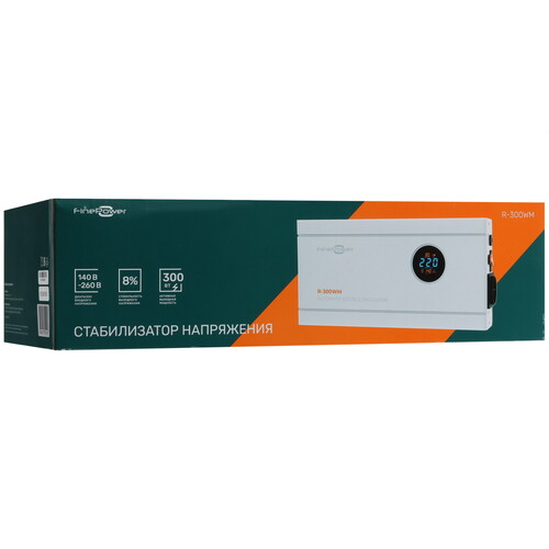 Купить Стабилизатор напряжения FinePower R-300WM  9095822. Характеристики, отзывы и цены в Донецке