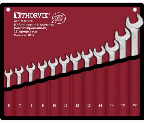 Купить Набор ключей Thorvik W3S12TB-T  9098464. Характеристики, отзывы и цены в Донецке