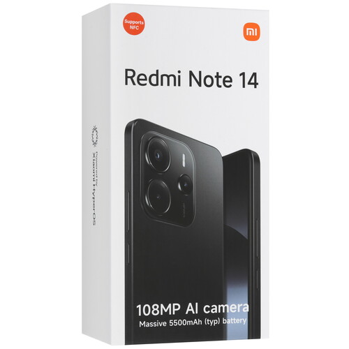 Купить 6.67" Смартфон Xiaomi Redmi Note 14 128 ГБ зеленый  5606790. Характеристики, отзывы и цены в Донецке